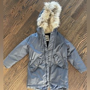 Jcrew kids fishtail parka coat with PrimaLoft size small 6/7 NWOT. J crew